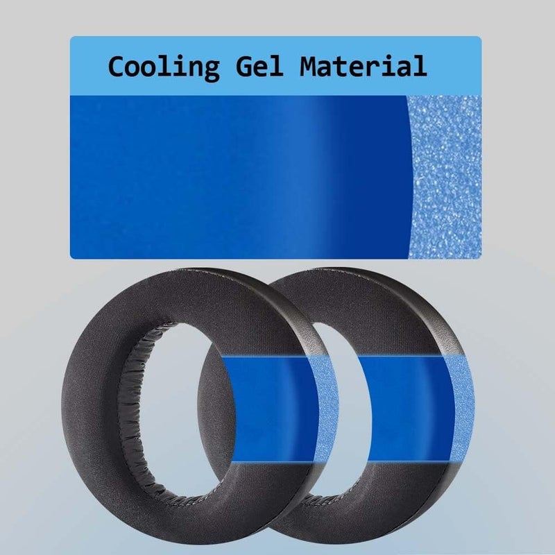 MQDITH Cooling-Gel Replacement Ear Pads Compatible with Sony PlayStation 5 Pulse PS5 3D Headset - Image 5